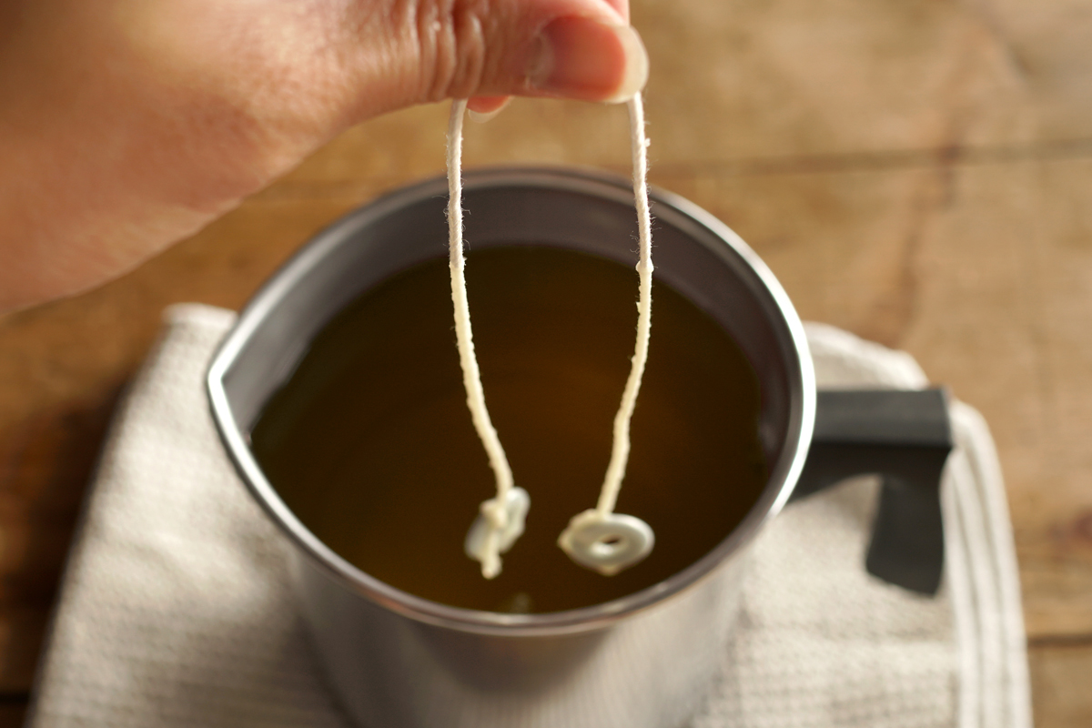 DIY HandDipped Beeswax Candles Woodlark