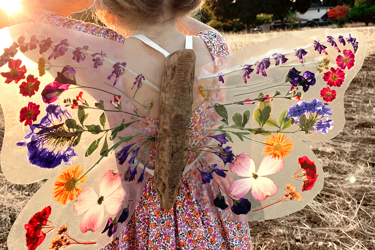 DIY Flower Butterfly Wings – Woodlark Blog