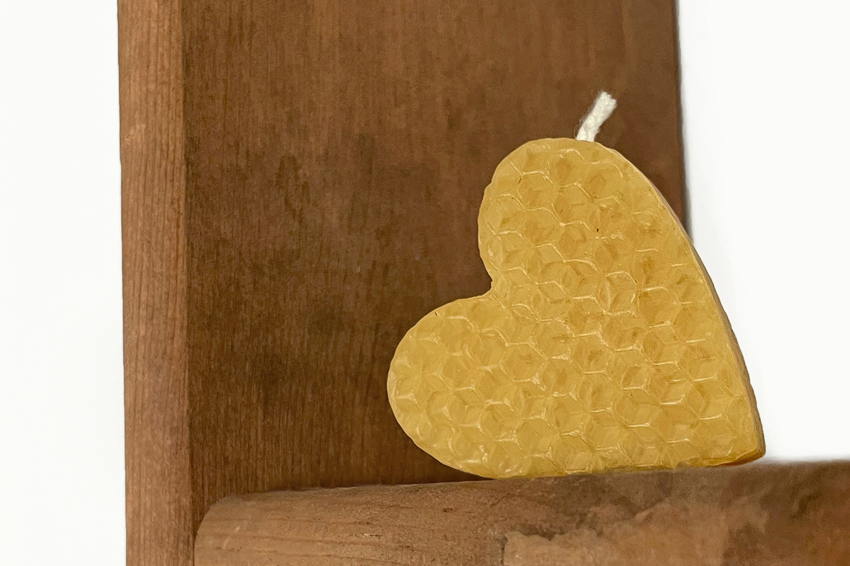 Wood Slice Heart Cookie Cutter